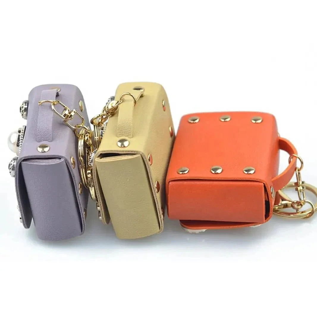 Mini Coin Purse Leather Texture Cover for Airpods 3