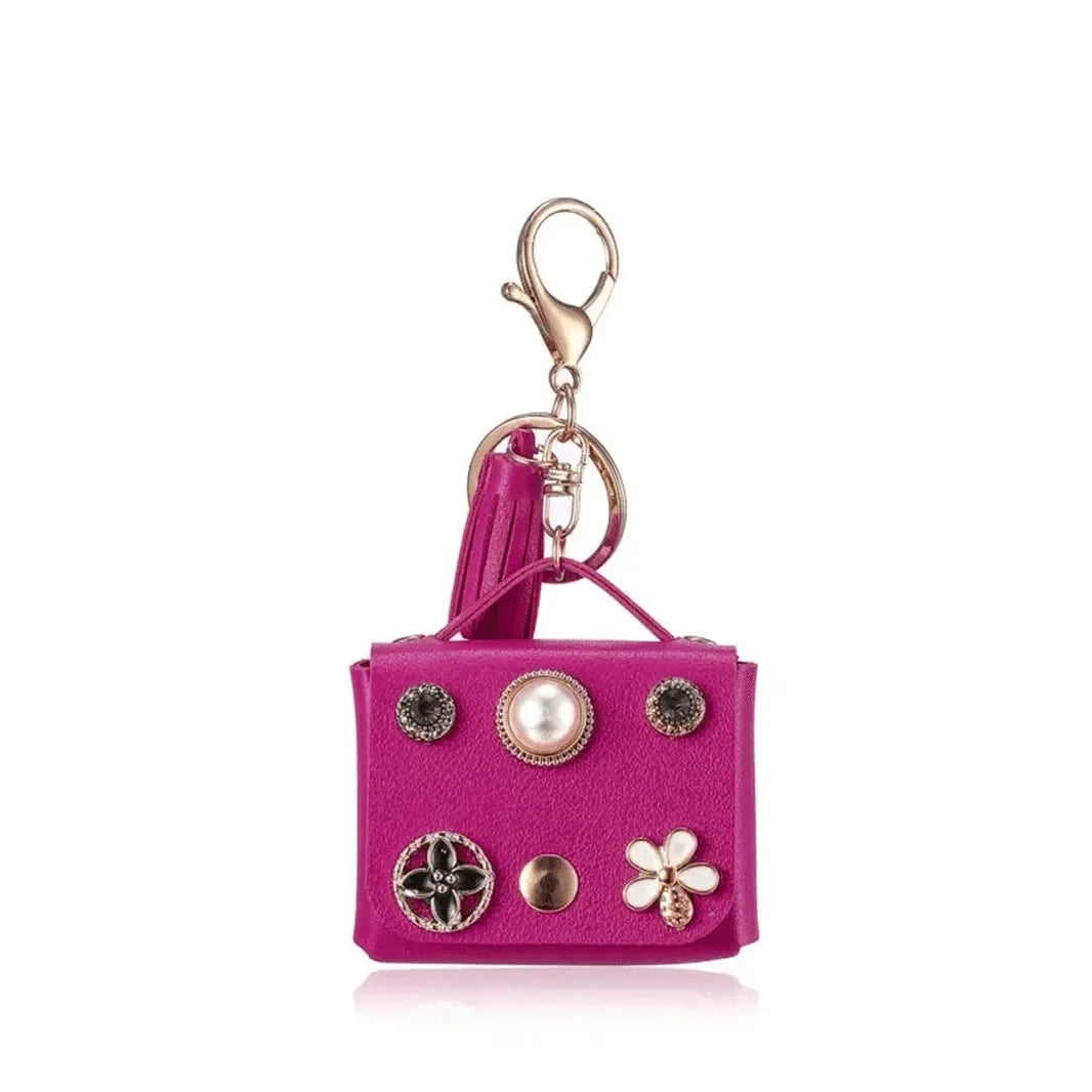 Mini Coin Purse Leather Texture Cover for Airpods 4