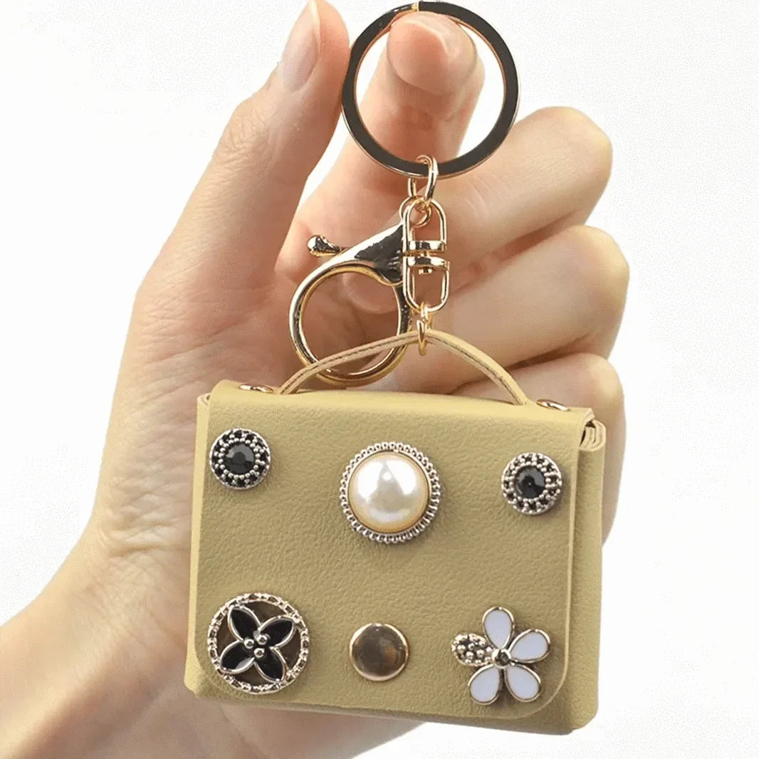 Mini Coin Purse Leather Texture Cover for Airpods 4