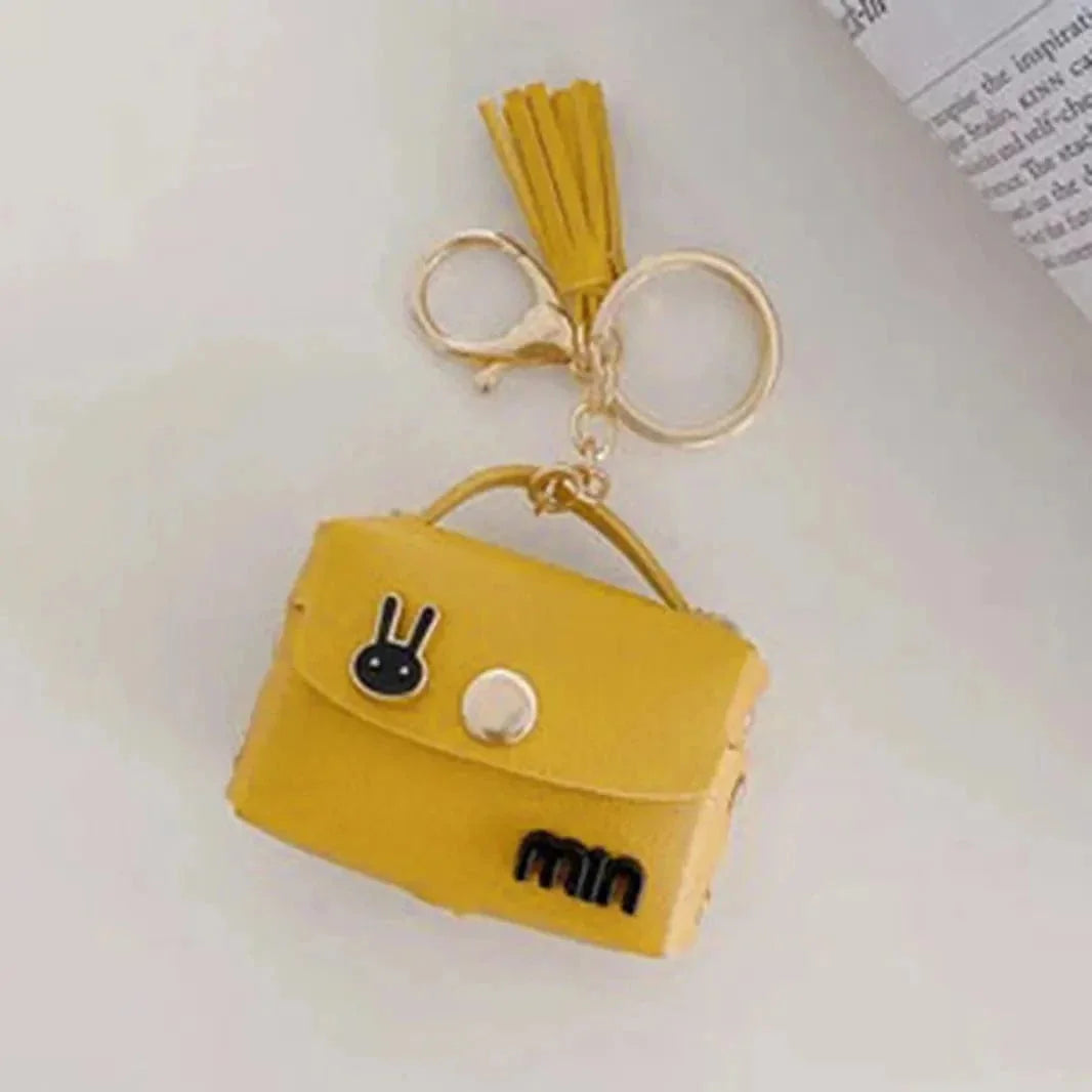 Mini Purse Leather Texture Cover for Airpods 4