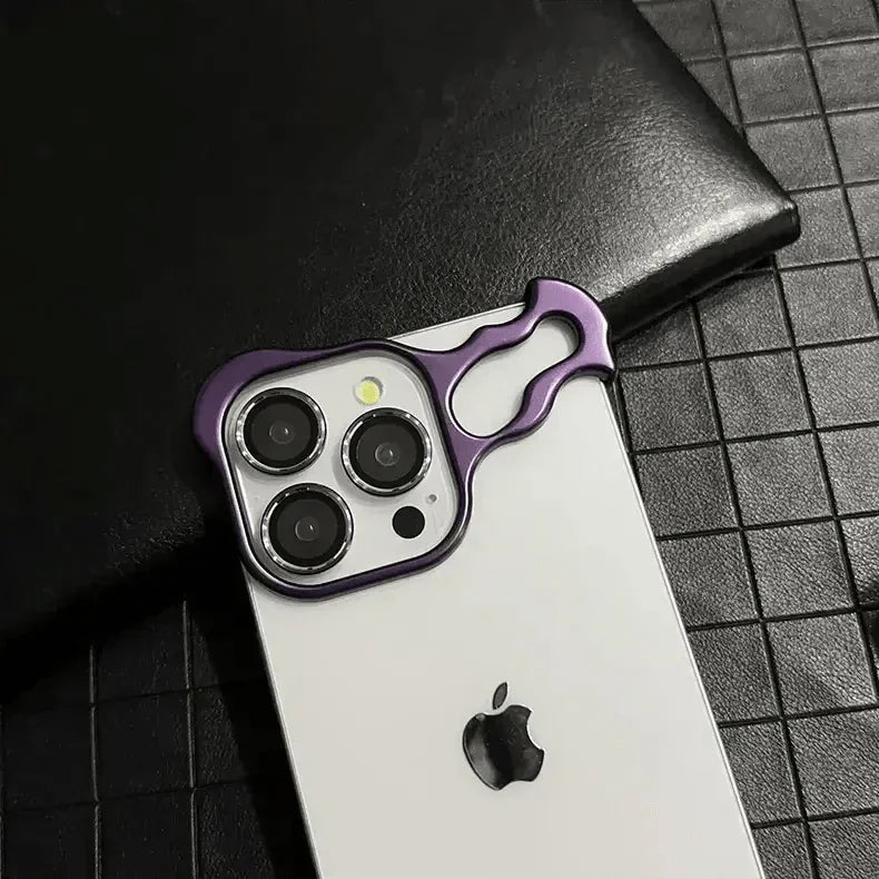 Minimalist Frame Camera Lens Protector Case for iPhone 15 Pro