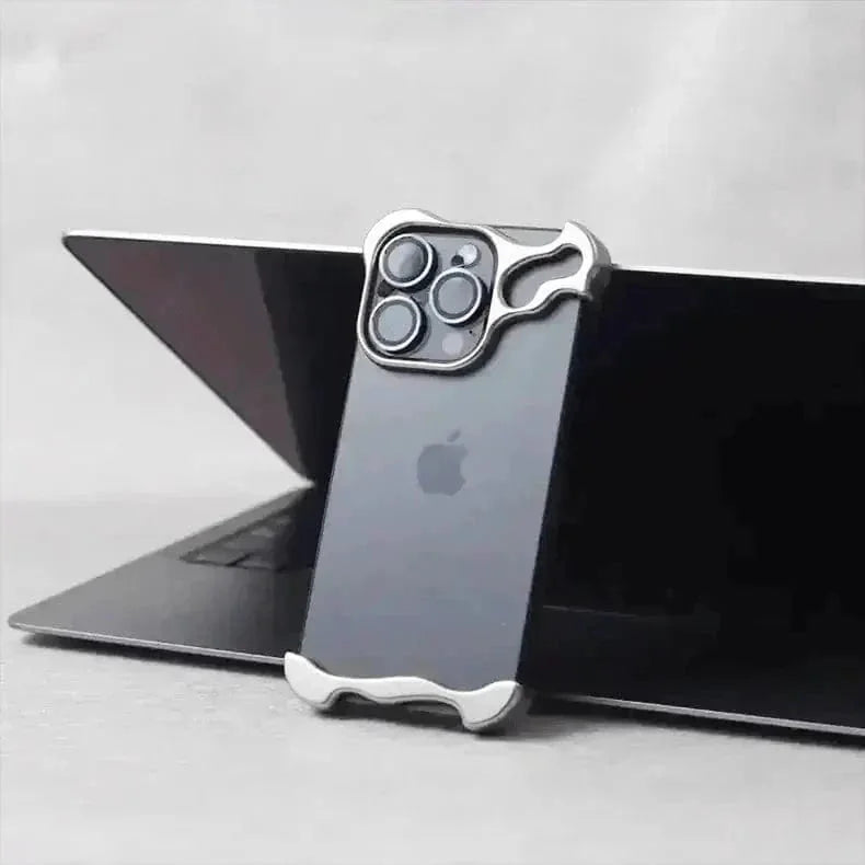 Minimalist Frame Camera Lens Protector Case for iPhone 15 Pro