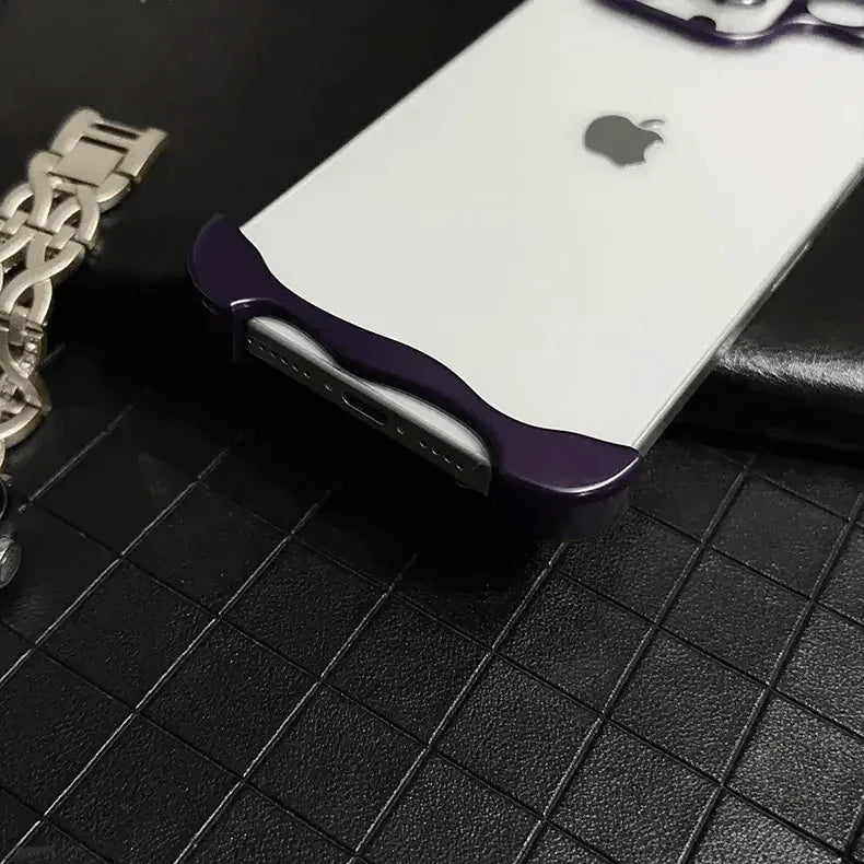 Minimalist Frame Camera Lens Protector Case for iPhone 16 Pro