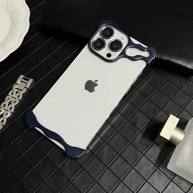 Minimalist Frame Camera Lens Protector Case for iPhone 16 Pro