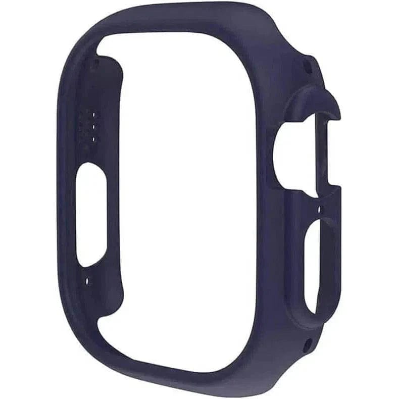 Minimalist Hard frame Protective Watch Case for iWatch Case Covers Ultra 49mm / Midnight Blue