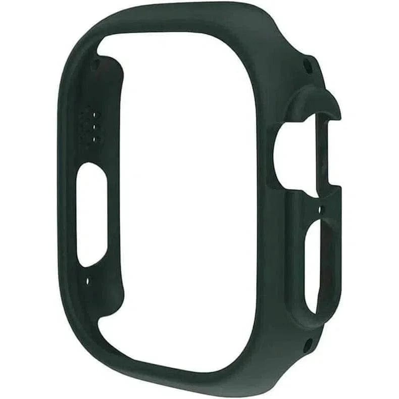 Minimalist Hard frame Protective Watch Case for iWatch Case Covers Ultra 49mm / Midnight Green