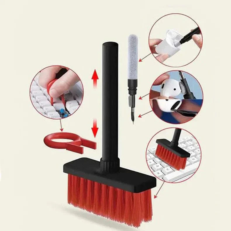 Multi-Function Cleaner Kit Soft Brush Cleaning Nifty Tools