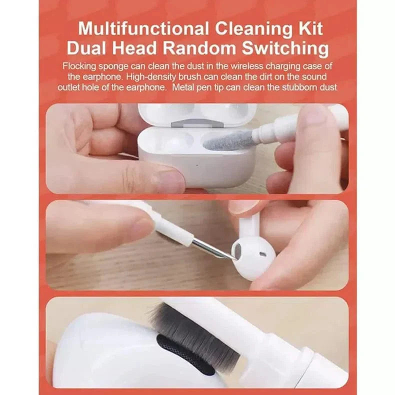 Multi-Function Cleaner Kit Soft Brush Cleaning Nifty Tools