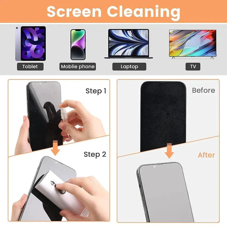 Multi-Functional Gadget Cleaner Brush monitor Keyboard Airpods MacBook iPad iPhone iPod