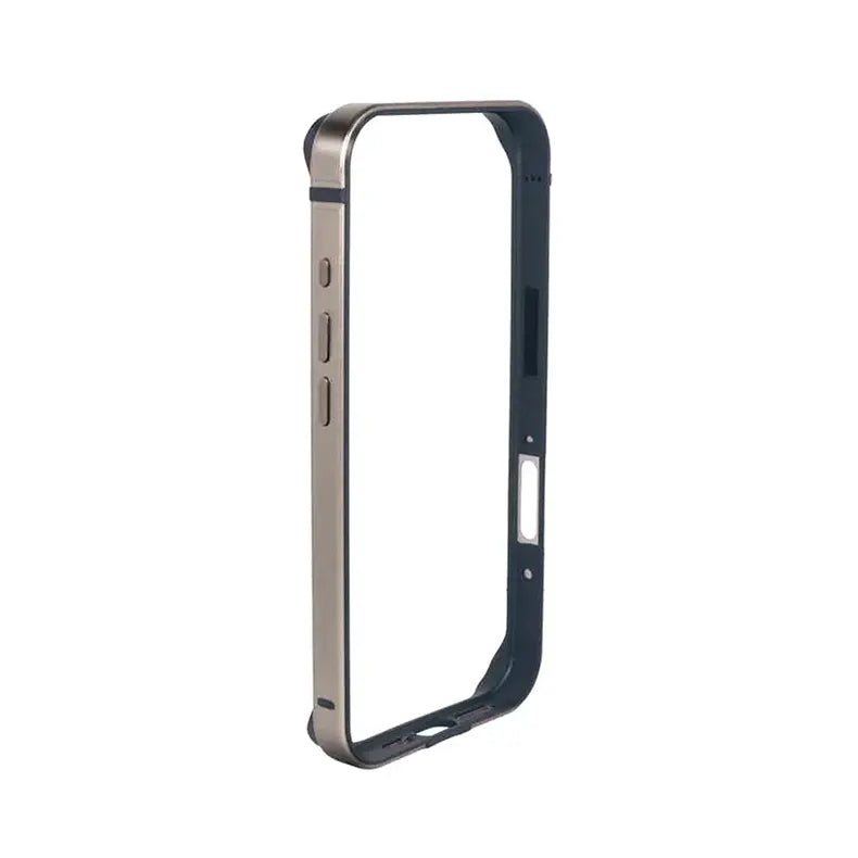 metal reinforced aluminum bumper frame for iphone 16 plus