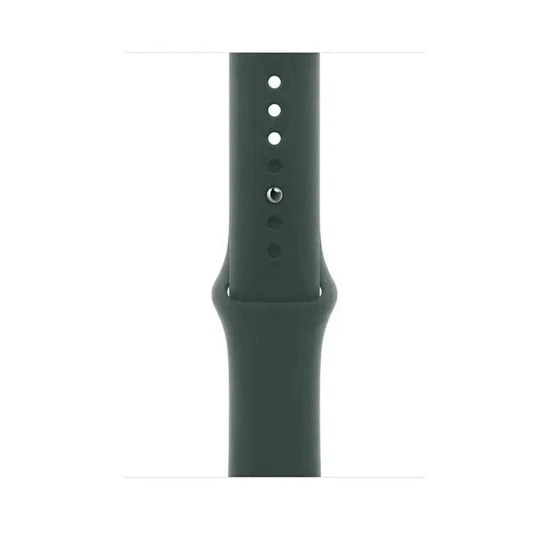 New Liquid Silicone Soft Sport Band for Apple Watch Watch Bands 42mm | 44mm | 45mm | Ultra 49mm / Army Green