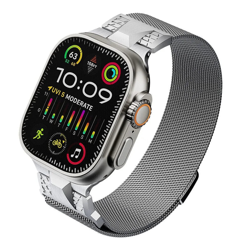 New Milanese Magnetic Band for Apple Watch 42 | 44 | 45 | Ultra 49 | 46mm S10