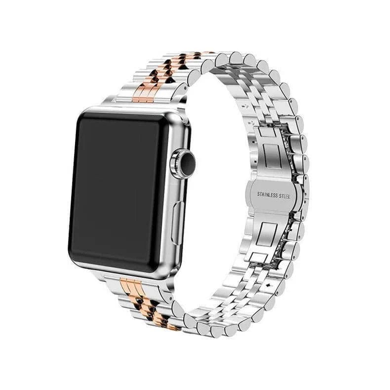 New Stainless Steel Metal Link Bracelet Chain Band for Apple Watch Watch Bands