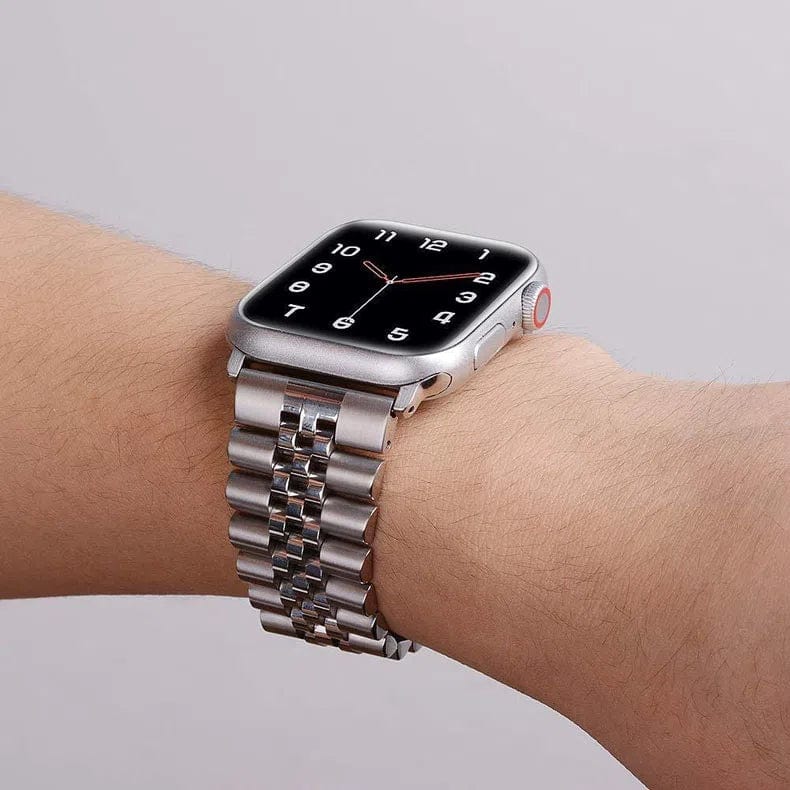 New Stainless Steel Metal Link Bracelet Chain Watch Band for Apple Watch