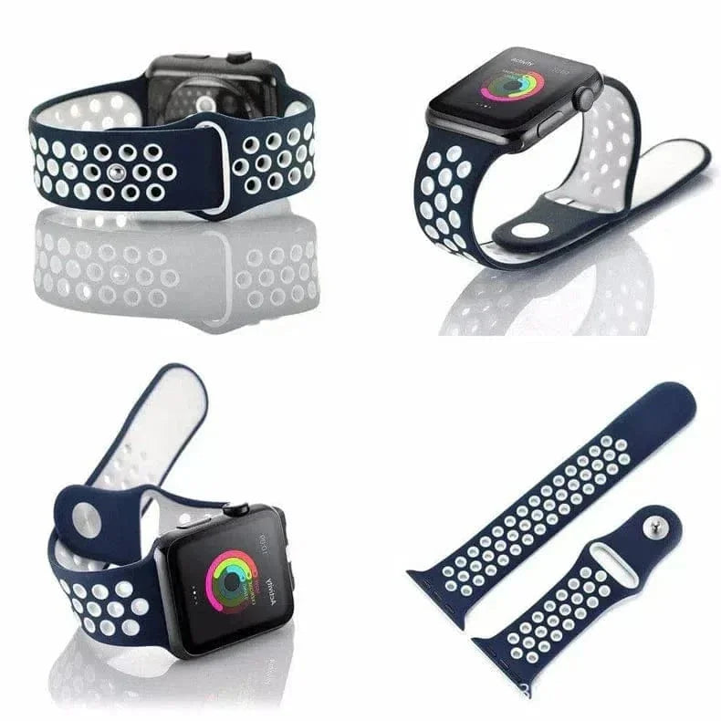 Nike Silicone Band for Apple Watch 42 | 44 | 45 | Ultra 49 | 46mm S10