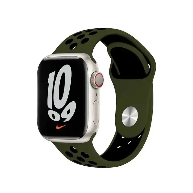 Nike Silicone Band for Apple Watch 42 | 44 | 45 | Ultra 49 | 46mm S10