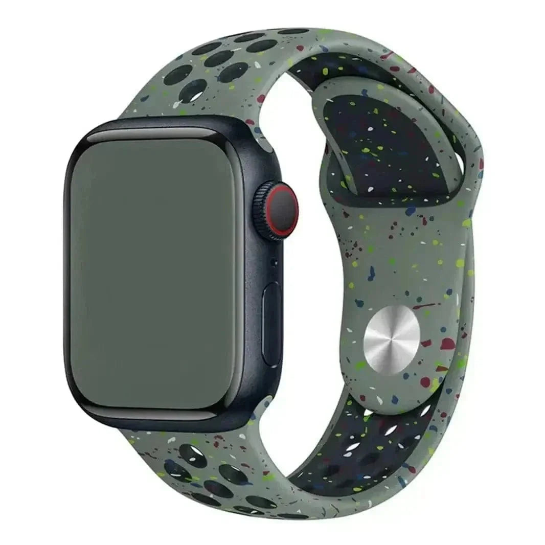 Nike Silicone Eco-friendly Band for Apple Watch 38 | 40 | 41 | 42mm S10