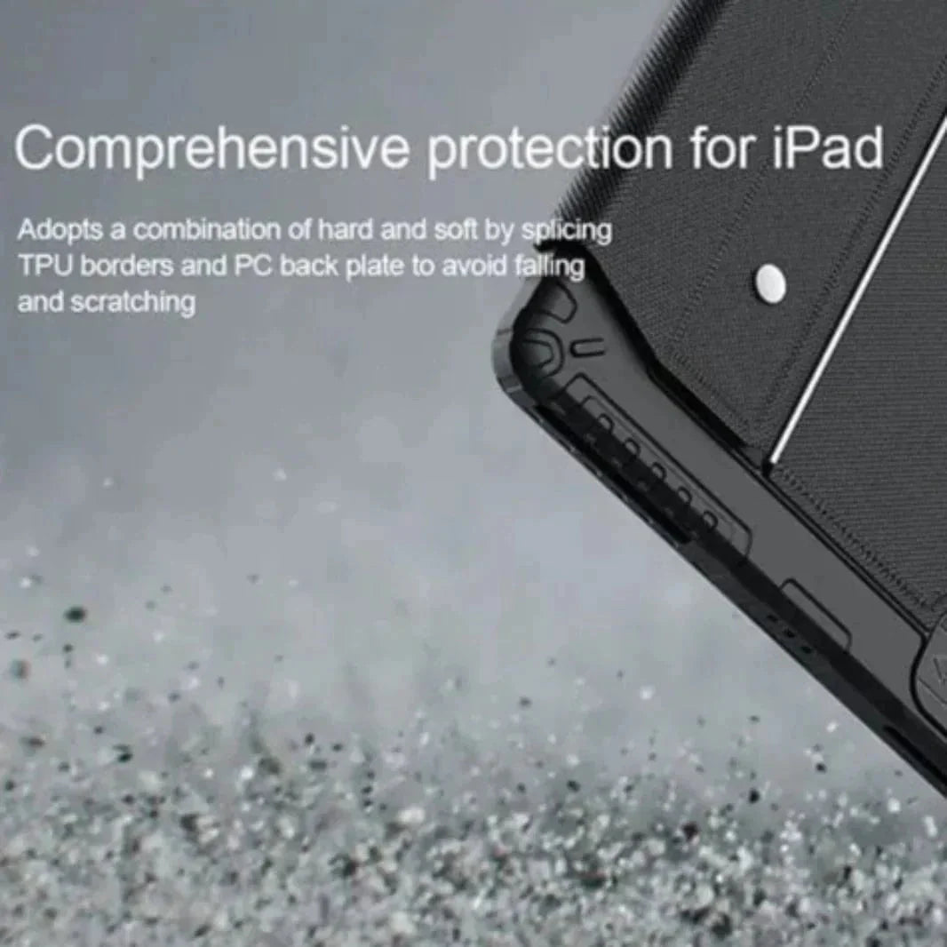 NILLKIN Bluetooth Keyboard Smart Cover for iPad Air 4 | Air 5 M1 | Air 6 M2 | Air 7 M3 | Pro (11-inch)