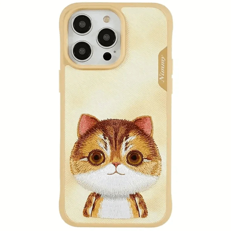 Nimmy 3D Embroided Hard Case for iPhone 16 Pro