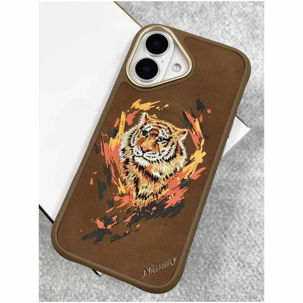 Nimmy 3D Embroided Hard Case for iPhone 16