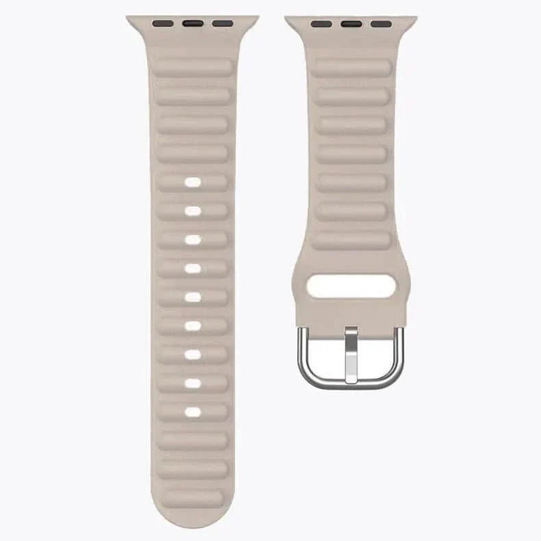 Ocean Ripple Silicone Soft Watch Band for Apple Watch