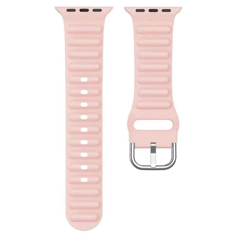 Ocean Ripple Silicone Soft Watch Band for Apple Watch