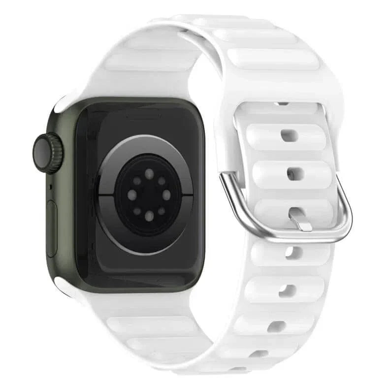 Ocean Ripple Silicone Soft Watch Band for Apple Watch