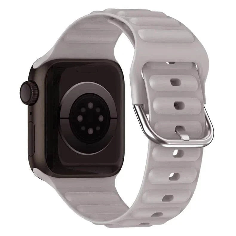 Ocean Ripple Silicone Soft Watch Band for Apple Watch