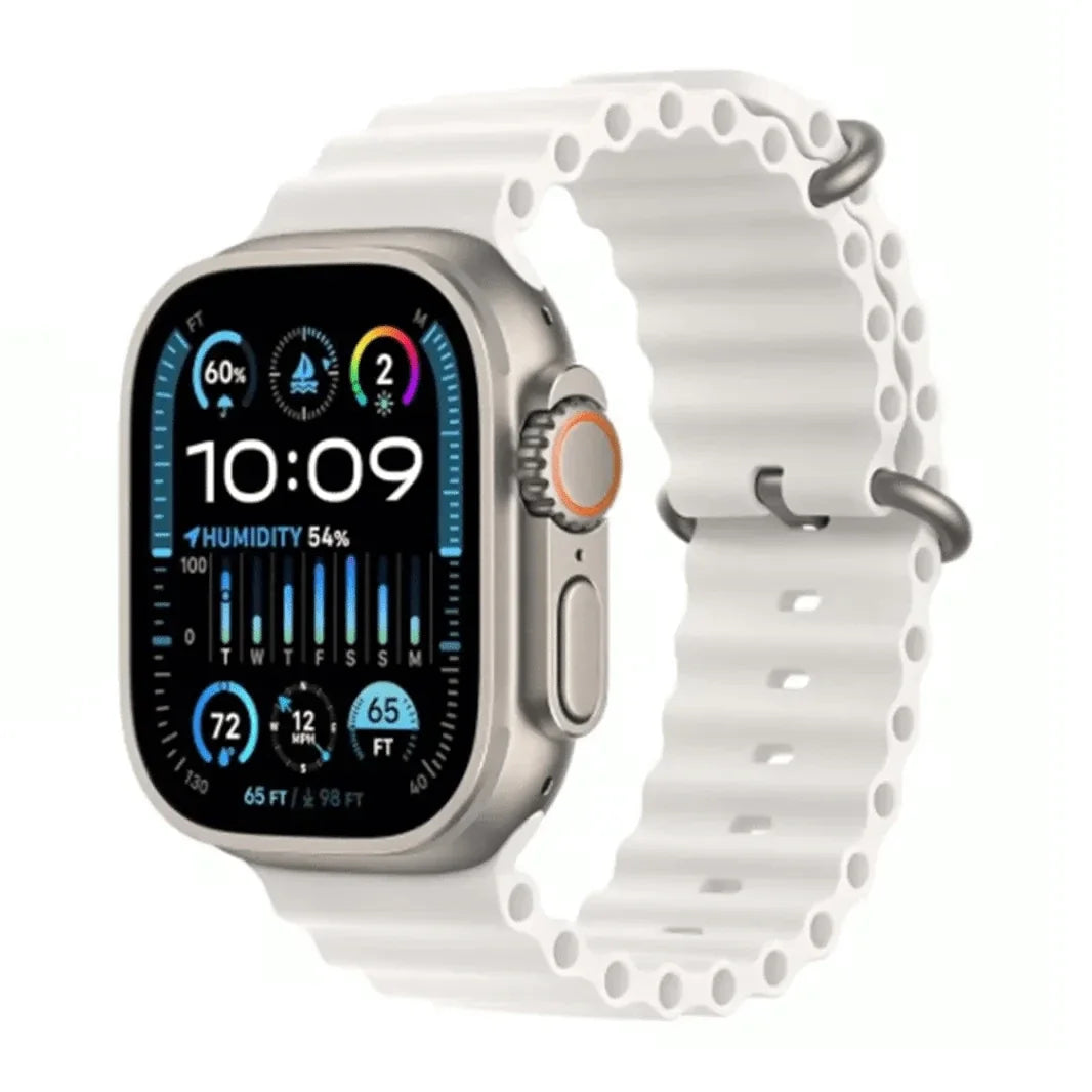 Ocean Silicone Band for Apple Watch 42 | 44 | 45 | Ultra 49 | 46mm S10