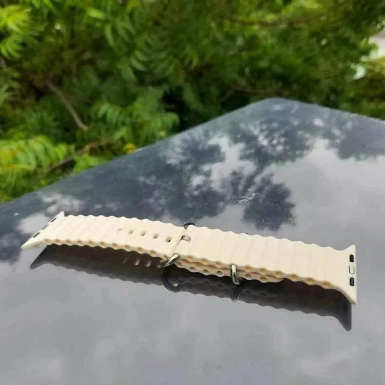 Ocean Silicone Sport Soft Band for Apple Watch 42 | 44 | 45 | Ultra 49 | 46mm S10