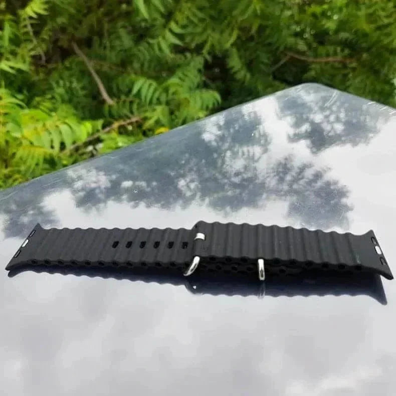Ocean Silicone Sport Soft Band for Apple Watch 42 | 44 | 45 | Ultra 49 | 46mm S10