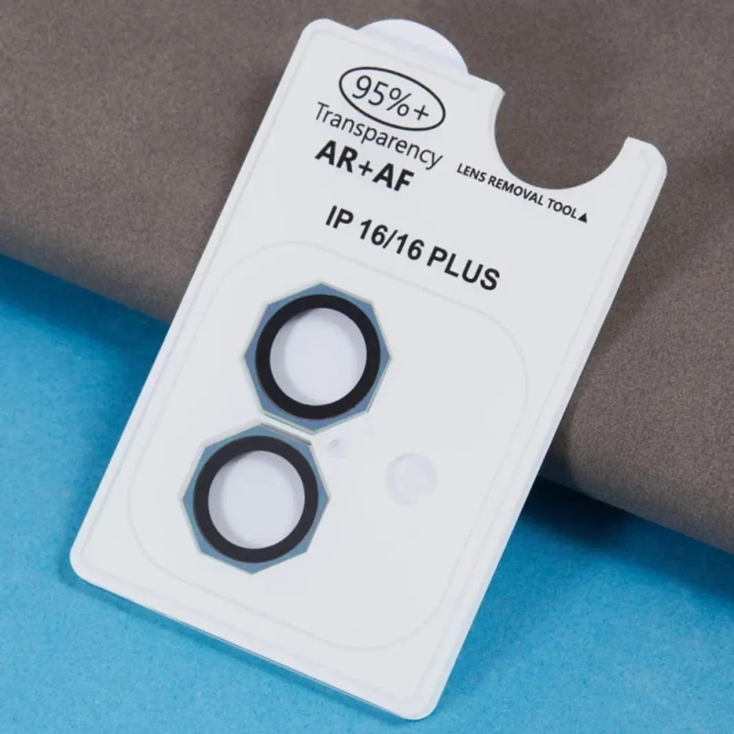 Octagonal Camera Lens Protector aluminum alloy Ring for iPhone 16 | 16 Plus