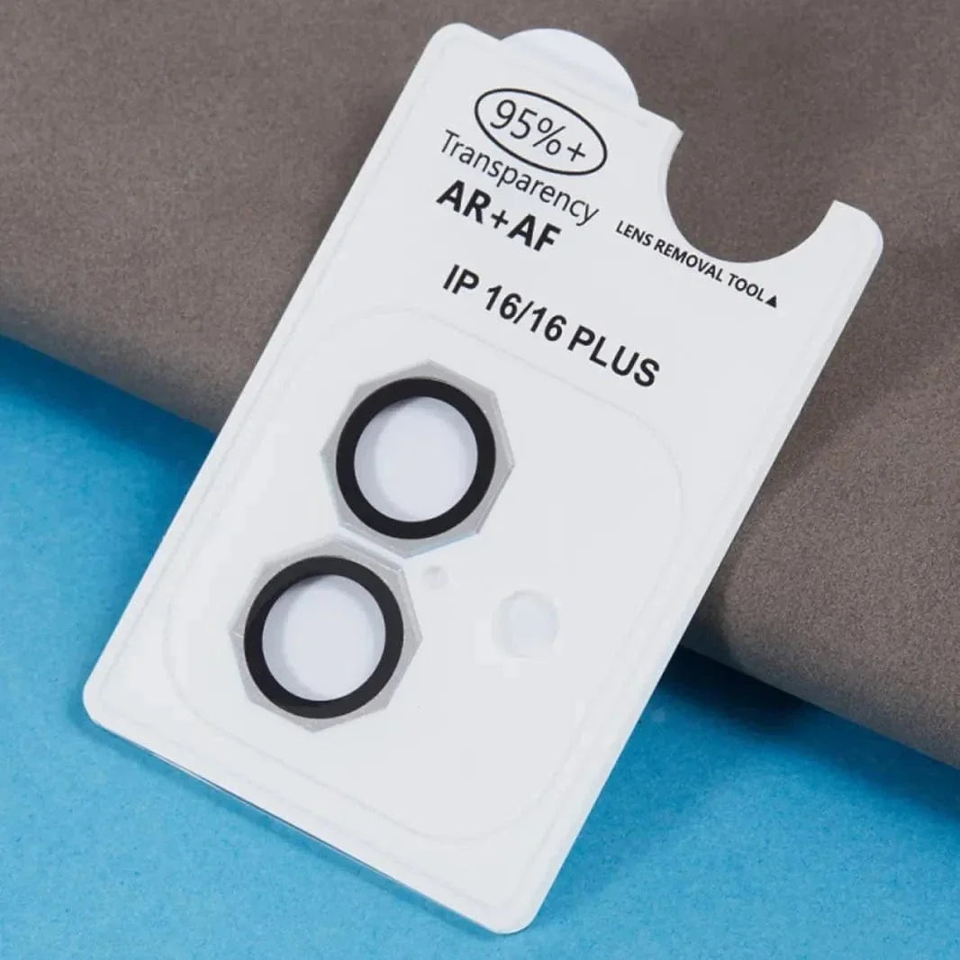 Octagonal Camera Lens Protector aluminum alloy Ring for iPhone 16 | 16 Plus