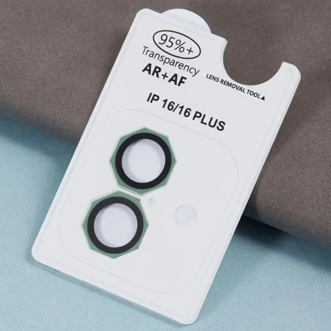 Octagonal Camera Lens Protector aluminum alloy Ring for iPhone 16 | 16 Plus