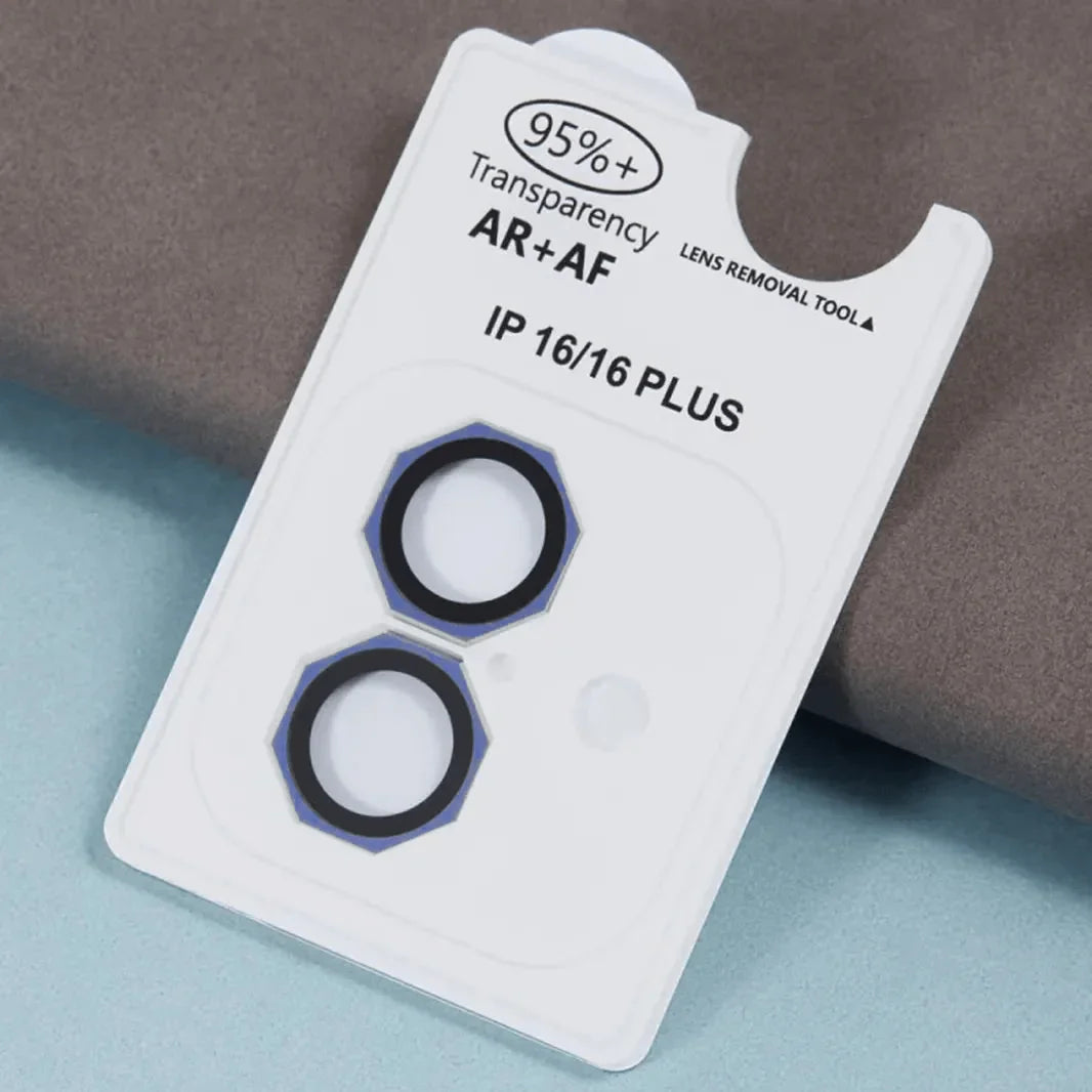 Octagonal Camera Lens Protector aluminum alloy Ring for iPhone 16 | 16 Plus