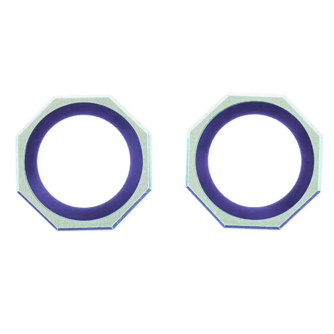 Octagonal Camera Lens Protector Ring for iPhone 15 | 15 Plus