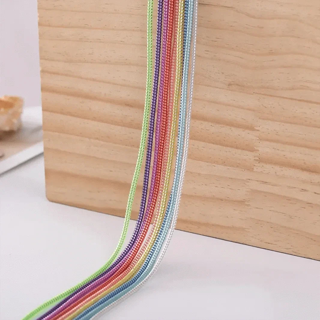 [ Pack of 3 ] Spiral Charger Cable Protector Data Wire Saver for Charging Cable ( 1.5 Meter )