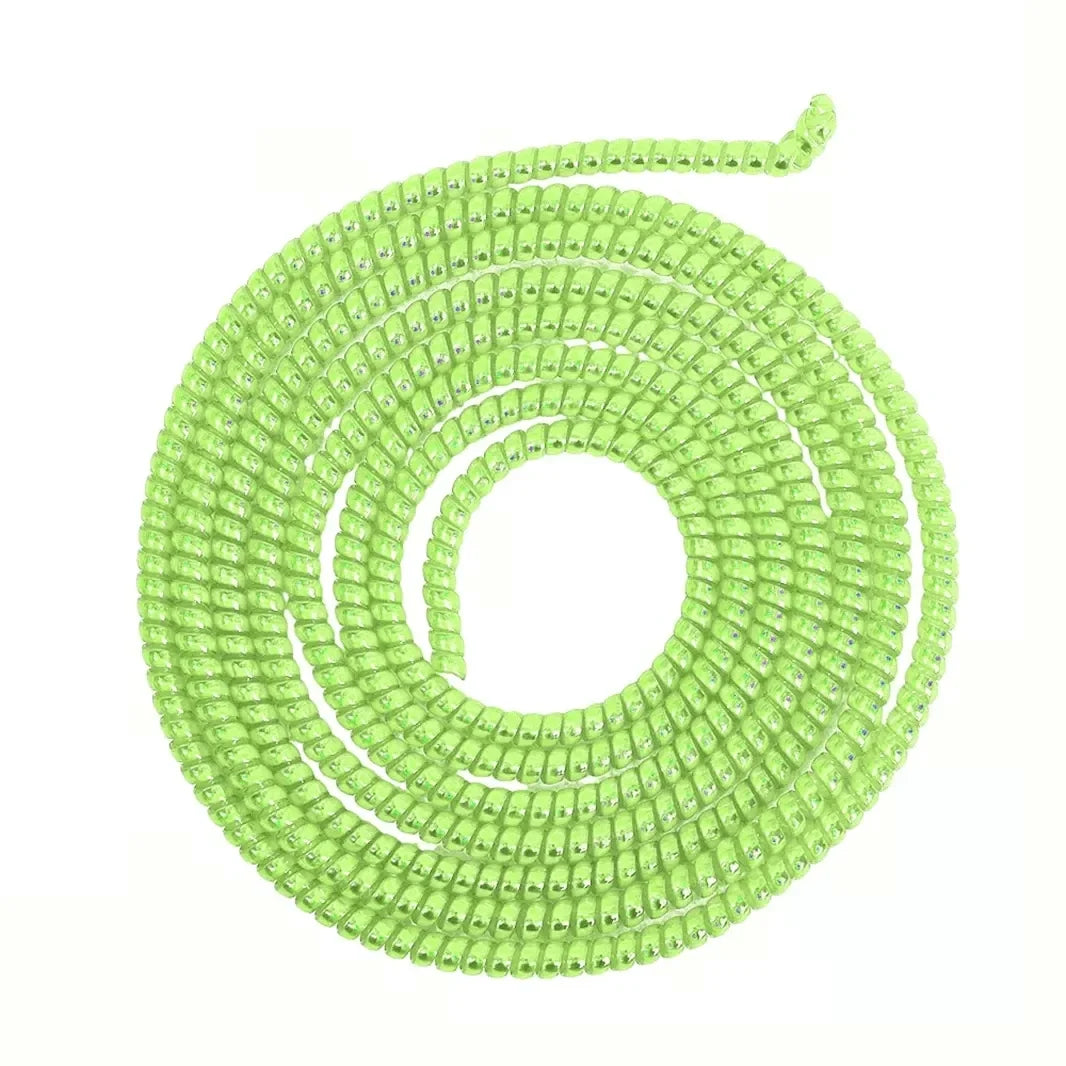 [ Pack of 3 ] Spiral Charger Cable Protector Data Wire Saver for Charging Cable ( 1.5 Meter )