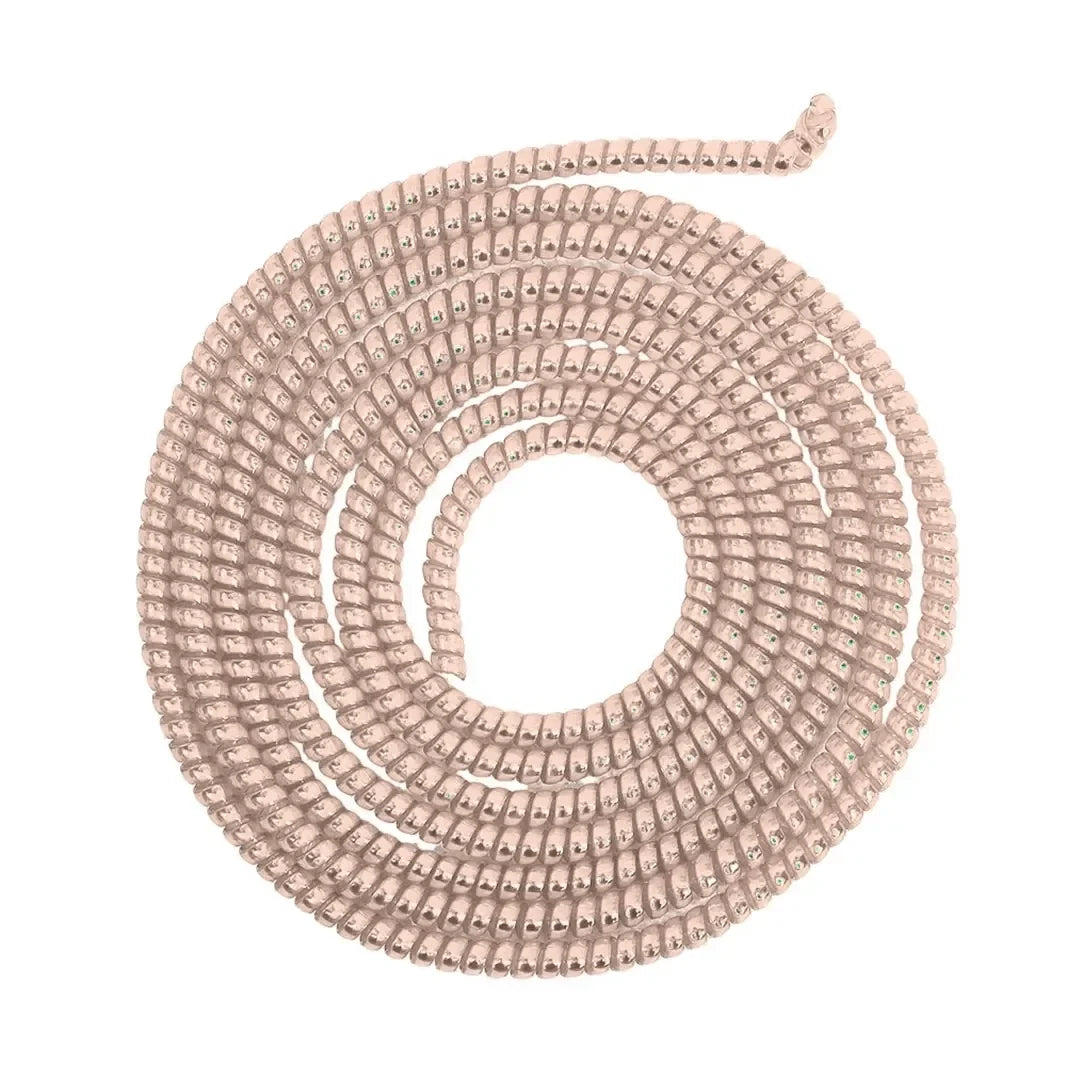 [ Pack of 3 ] Spiral Charger Cable Protector Data Wire Saver for Charging Cable ( 1.5 Meter )