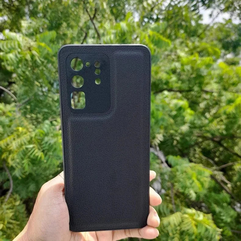 Pebble PU Leather Hard Case for Samsung S21 Plus