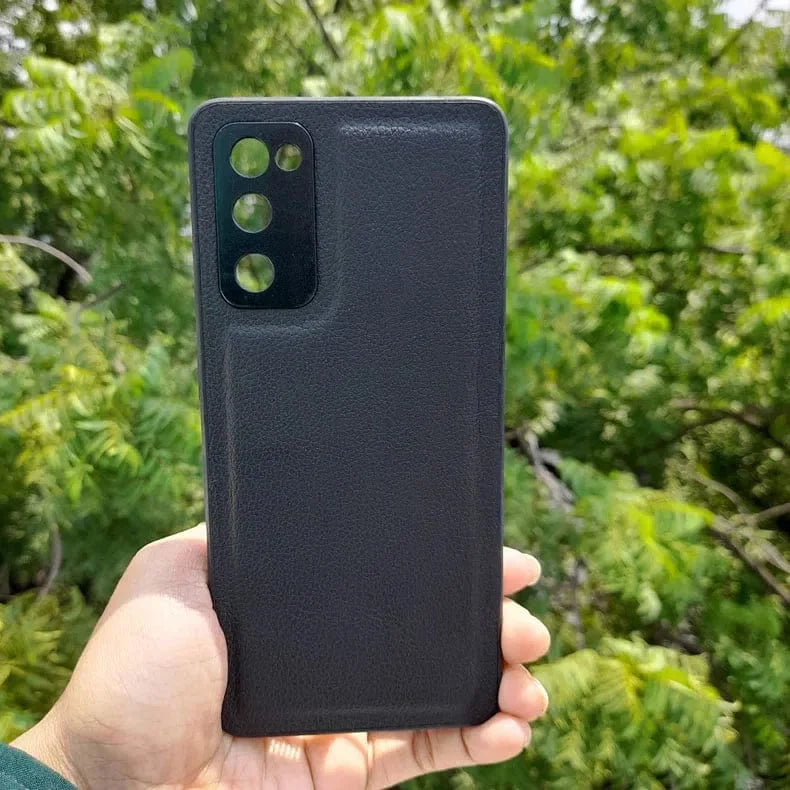 Pebble PU Leather Hard Case for Samsung S21 Plus