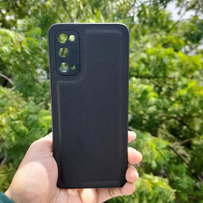 Pebble PU Leather Hard Case for Samsung S21 Plus