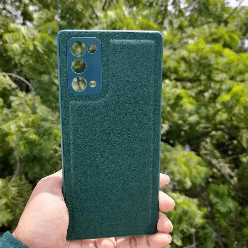 Pebble PU Leather Hard Case for Samsung S21 Plus