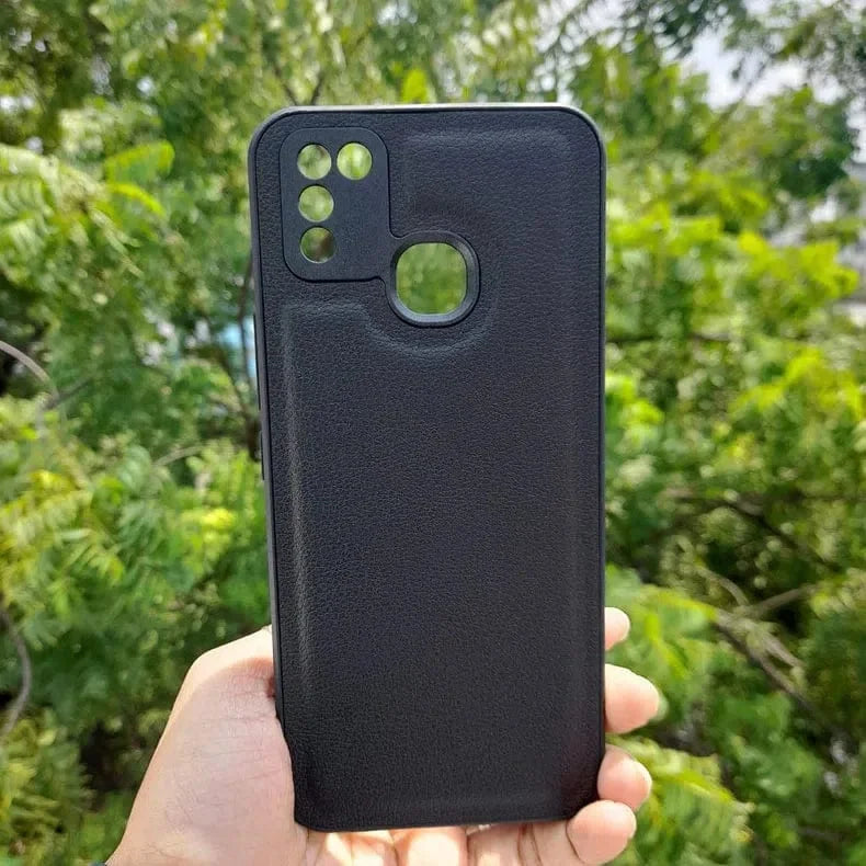 Pebble PU Leather Hard Case for Samsung S21 Plus