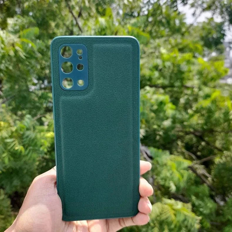 Pebble PU Leather Hard Case for Samsung S22 Plus