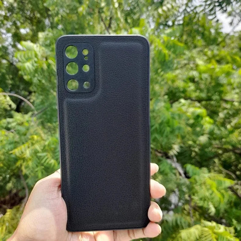 Pebble PU Leather Hard Case for Samsung S22 Plus