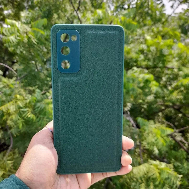 Pebble PU Leather Hard Case for Samsung S22 Plus