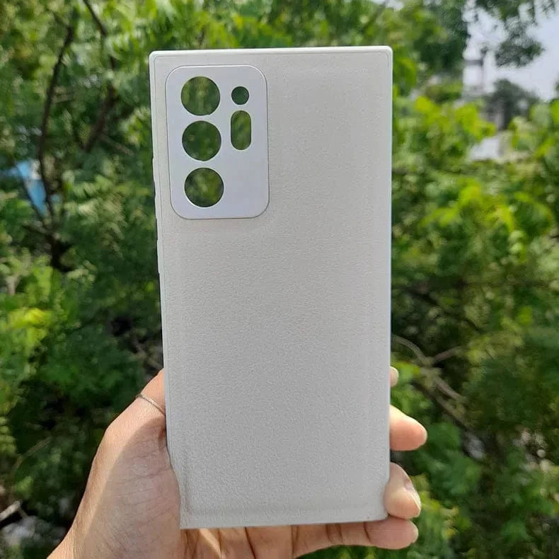 Pebble PU Leather Hard Case for Samsung S22 Plus