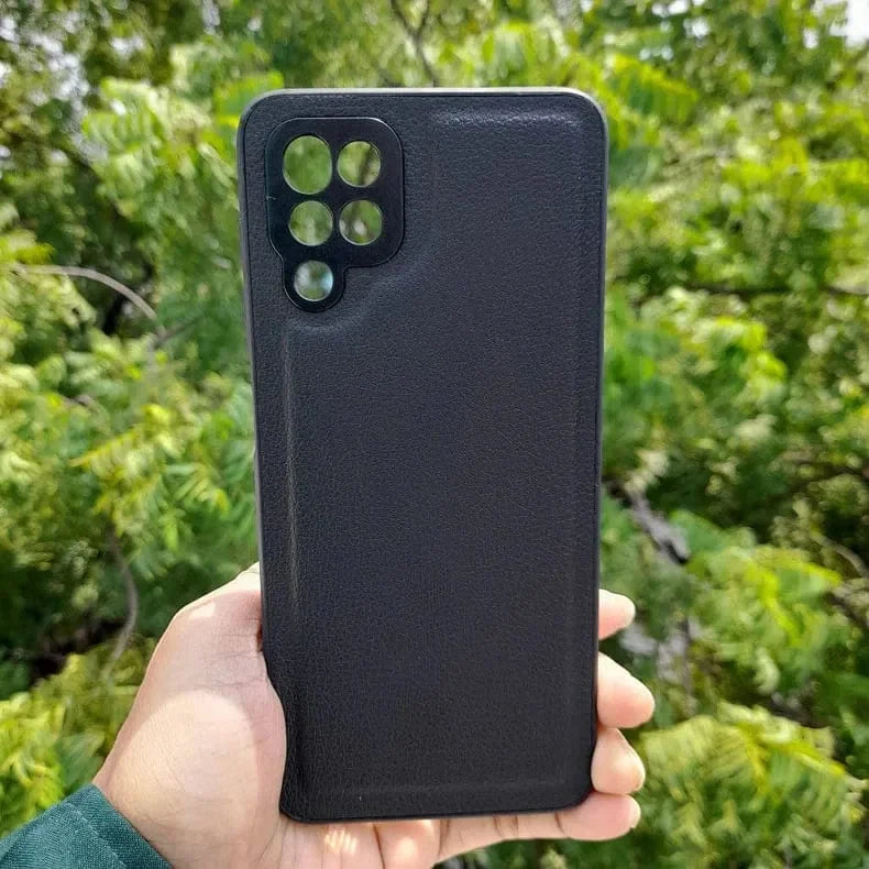 Pebble PU Leather Hard Case for Samsung S22 Plus