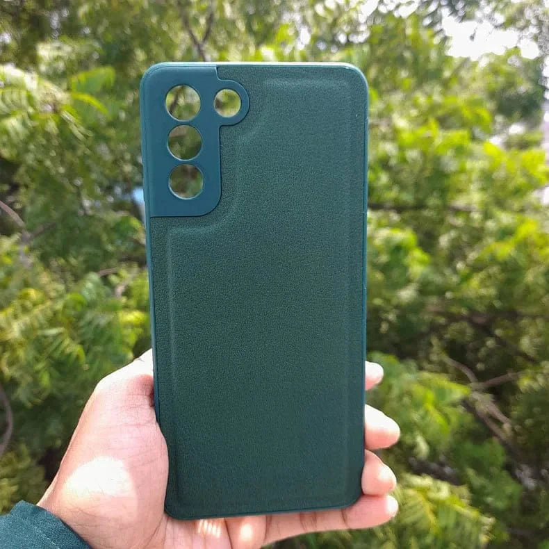 Pebble PU Leather Hard Case for Samsung S22 Plus